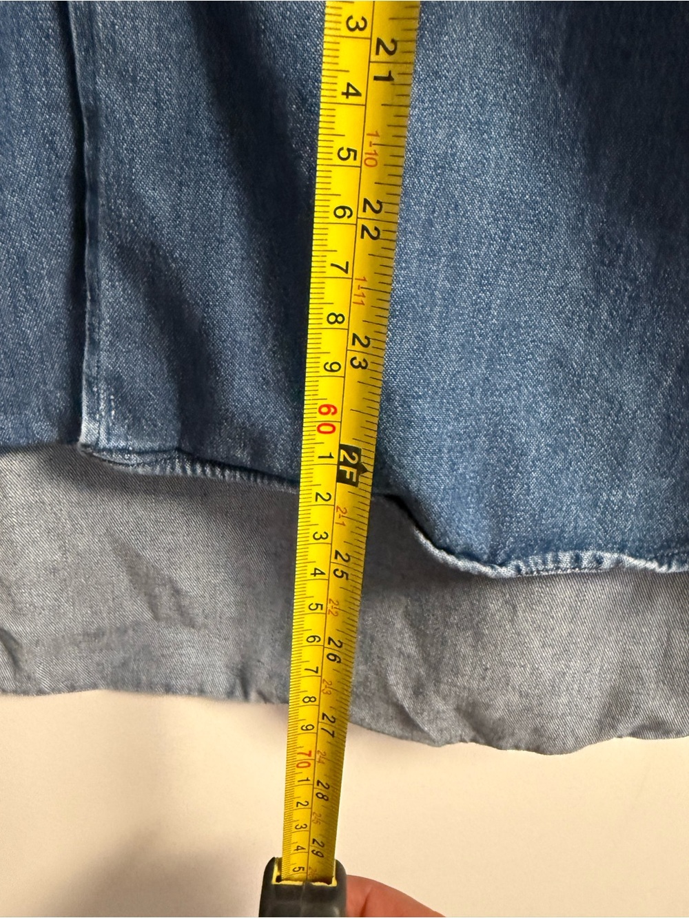 Vintage Polo by Ralph Lauren Blue Denim Shirt - Picture 6 of 6